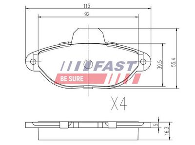 SET PLACUTE FRANA FRANA DISC