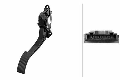 HELLA Sensor, accelerator pedal position 6PV 312 096-001
