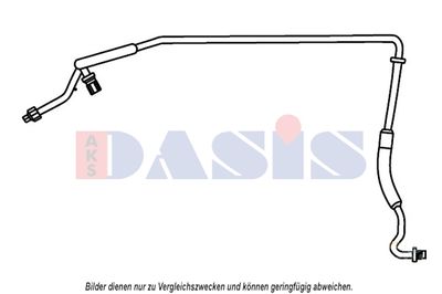 Трубопровод высокого давления, кондиционер AKS DASIS 885829N для FORD FUSION