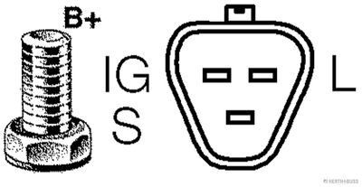 GENERATOR / ALTERNATOR Herth+Buss Jakoparts J5112104