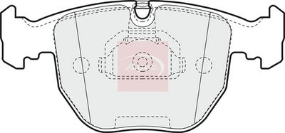 APEC Brake Pad Set, disc brake PAD948