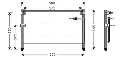 CONDENSATOR CLIMATIZARE AVA QUALITY COOLING MZ5118