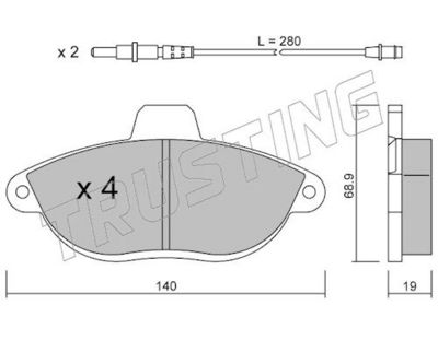 SET PLACUTE FRANA FRANA DISC