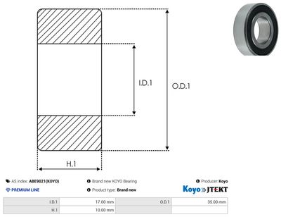 LAGAR AS-PL ABE9021KOYO 1