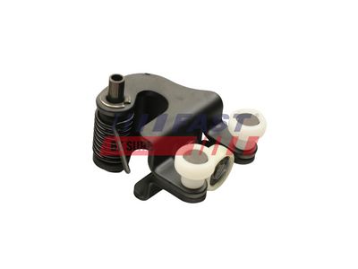 Ritinėlio kreiptuvas, atstumiamos durys