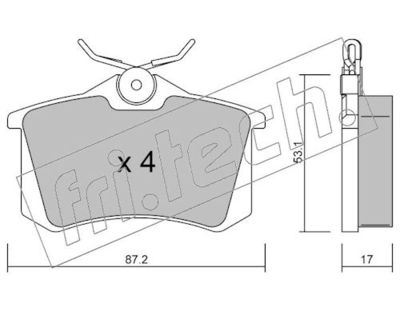 Jarrupala, levyjarru fri.tech. 102.1 – VW, AUDI, SEAT, SKODA, …