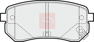 APEC Brake Pad Set, disc brake PAD1442
