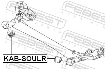 SUPORT AX FEBEST KABSOULR 1