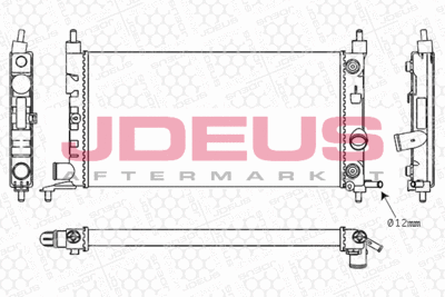 KüHLER MOTORKüHLUNG JDEUS M020013A
