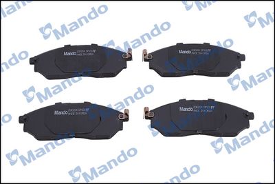 комплект спирачно феродо, дискови спирачки MANDO MPN11NS