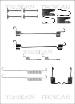 комплект принадлежности, спирани челюсти TRISCAN 8105 162586