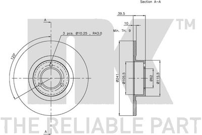 DISC FRANA NK 209901 1
