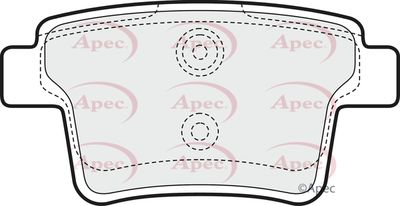 Brake Pad Set APEC PAD1467