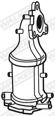 KATALYSATOR WALKER 28650 4