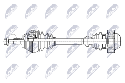 полуоска NTY NPW-WW-280