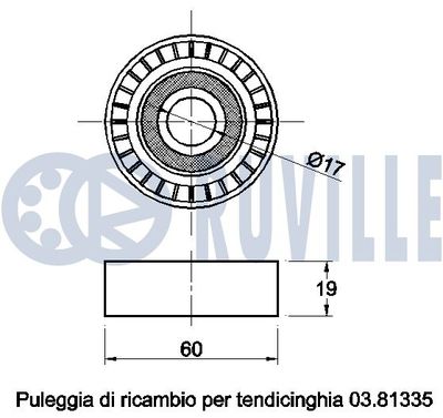 ROLA GHIDARE/CONDUCERE CUREA TRANSMISIE RUVILLE 542036 1