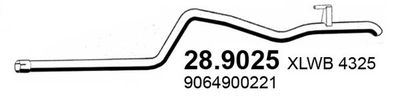 Rura wydechowa ASSO 28.9025