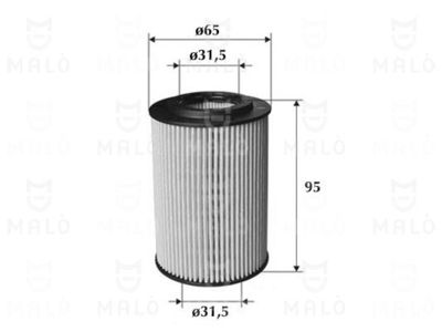 Масляный фильтр AKRON-MALÒ 1510178 для HONDA NSX