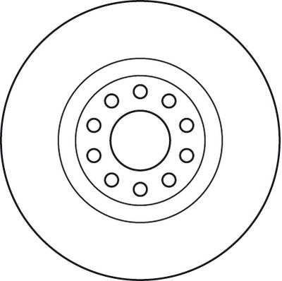 Brake disc Voor Links/Rechts past: AUDI A6 C5 1.8-4.2 02.97-01.05