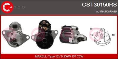 CASCO CST30150RS Стартер  для ROVER 400 (Ровер 400)