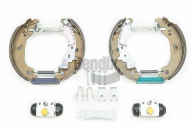 BENDIX Braking BXK2114 Ремкомплект барабанных колодок  для FIAT PUNTO (188_) 1.9 JTD