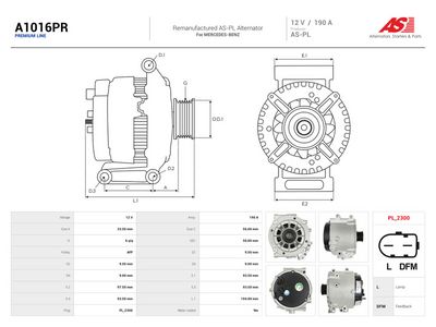 generátor AS-PL A1016PR
