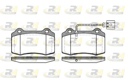 ROADHOUSE 2434.01 Тормозные колодки и сигнализаторы  для SEAT LEON (Сеат Леон)