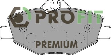 PROFIT 5005-1414 Тормозные колодки и сигнализаторы  для MERCEDES-BENZ E-CLASS T-Model (S211) E 220 T CDI