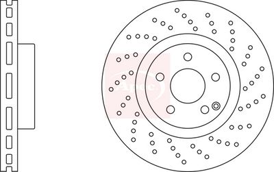 APEC Brake Disc DSK2866