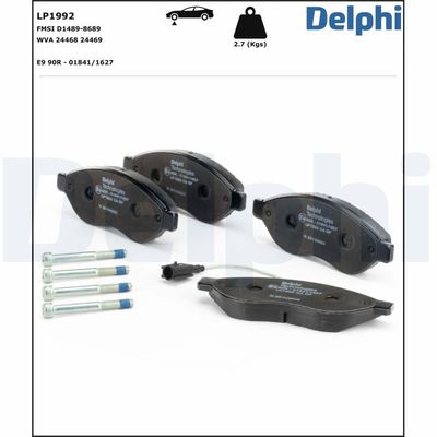 Brake Pad Set, disc brake LP1992