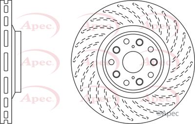 Brake Disc APEC DSK2828