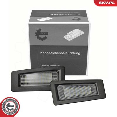 Osvětlení SPZ ESEN SKV 72SKV580