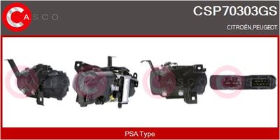 Гидравлический насос, рулевое управление CASCO CSP70303GS для CITROËN C5