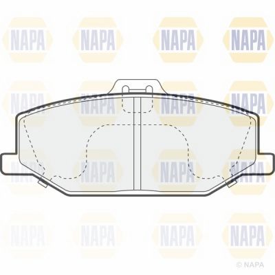 Brake Pad Set NAPA PBP7521