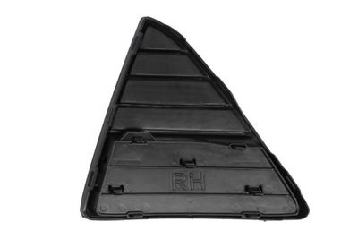 Voorbumper afdekking Voor Rechts (plastic, zwart/zwart glanzend) past: FORD FOCUS III 07.10-11.14