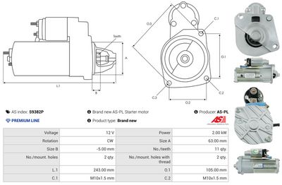 STARTER AS-PL S9382P 4