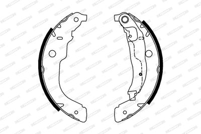 Brake Shoe Set FSB694