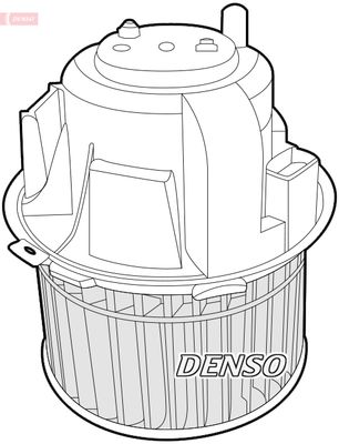 DENSO DEA10050 Вентилятор салону для FORD (Форд)