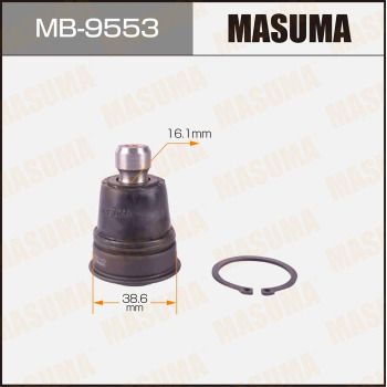 Шарнир независимой подвески / поворотного рычага MASUMA MB-9553 для NISSAN NOTE