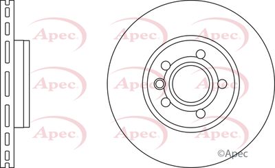 Brake Disc APEC DSK2168