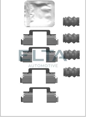 Комплектующие, колодки дискового тормоза ELTA AUTOMOTIVE EA8930 для FIAT FULLBACK