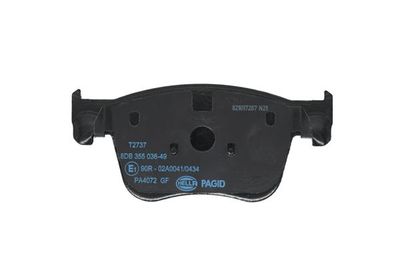 Brake Pad Set, disc brake 8DB 355 036-491