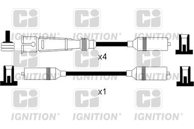 Комплект проводов зажигания QUINTON HAZELL XC440 для VW CORRADO