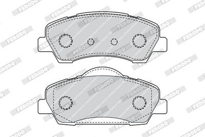 BREMSBELAGSATZ SCHEIBENBREMSE FERODO FDB4491 1