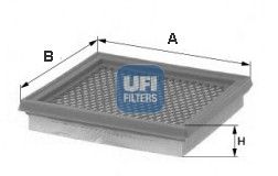 Воздушный фильтр UFI 30.250.00 для JAGUAR S-TYPE