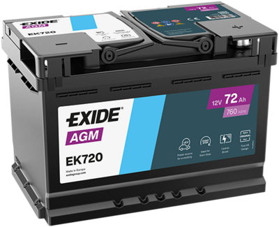 startovací baterie EXIDE EK720