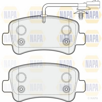 Brake Pad Set NAPA PBP7482