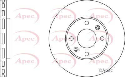 Brake Disc APEC DSK2136