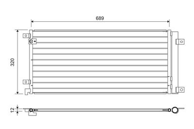 KONDENSATOR KLIMAANLAGE