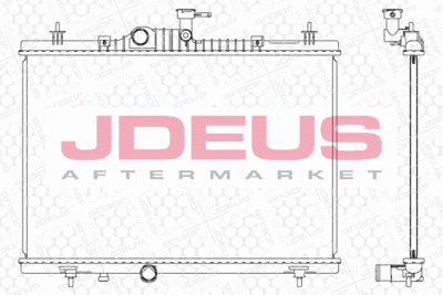 KüHLER MOTORKüHLUNG JDEUS M023119A